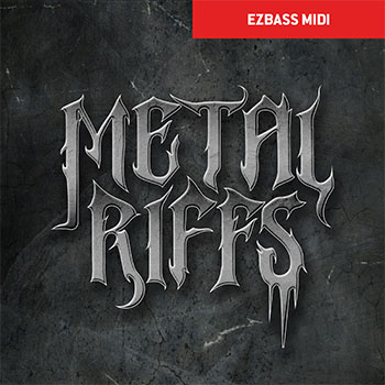 Toontrack Metal Riffs          EZbass MIDI